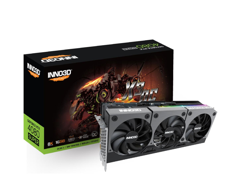 INNO3D GeForce RTX 4080 Super X3 OC 16GB GDDR6X
